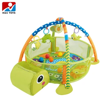 turtle baby play gym