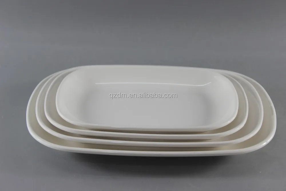 Set Of 4pcs Melamine Oval Plate/Melamine Oval Plate Set