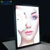 18mm deep backlit poster aluminum extrusion snap frame,wall mounting poster board snap frame led backlight frame,