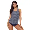 inventory swimwear wholesale various sublimation printed pattern swim wear women two piece tankini