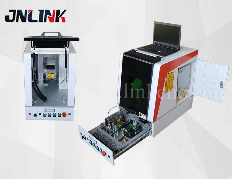 Highest supplier 20W 30w 50W Desktop fiber laser marking machine