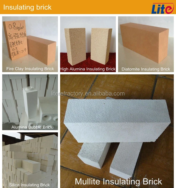 Factory directly superior fireclay insulation lightweight bricks for furnace kiln