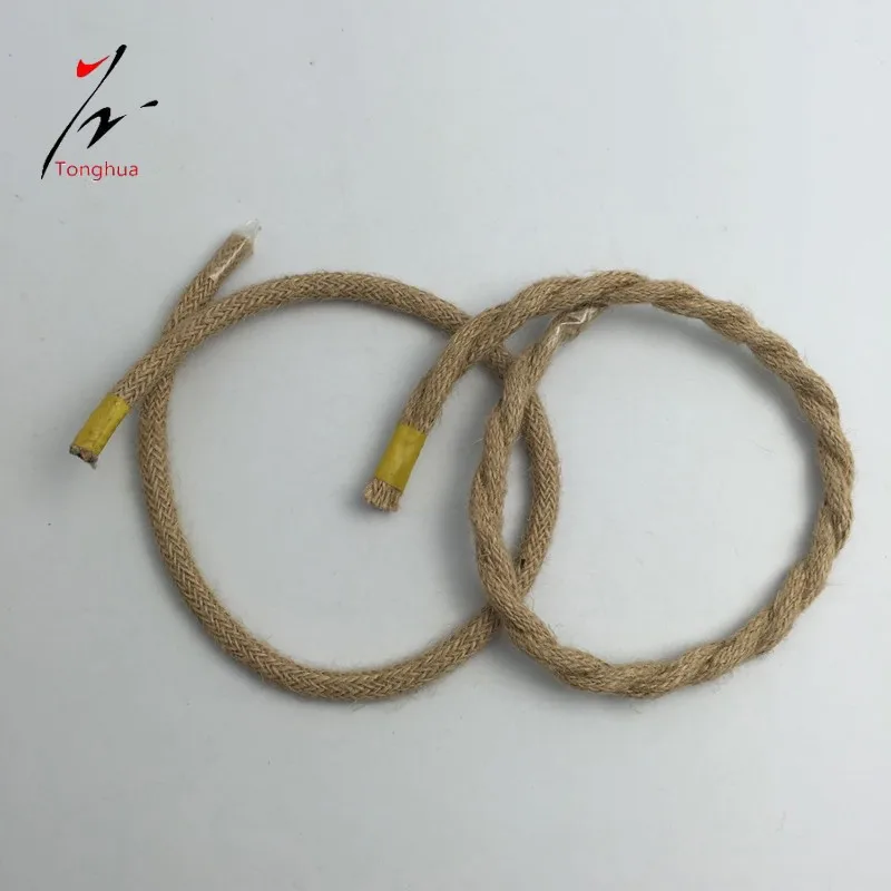 Brown Round Hemp Cable 2 Core 0.75mm Copper Electric Cable Wire Buy