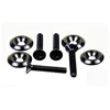 10.9 grade anodizing screw aluminum countersunk bolt with washer
