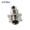 Oem stainless steel precision casting/investment casting Gauge Cock with electrochemical polishing