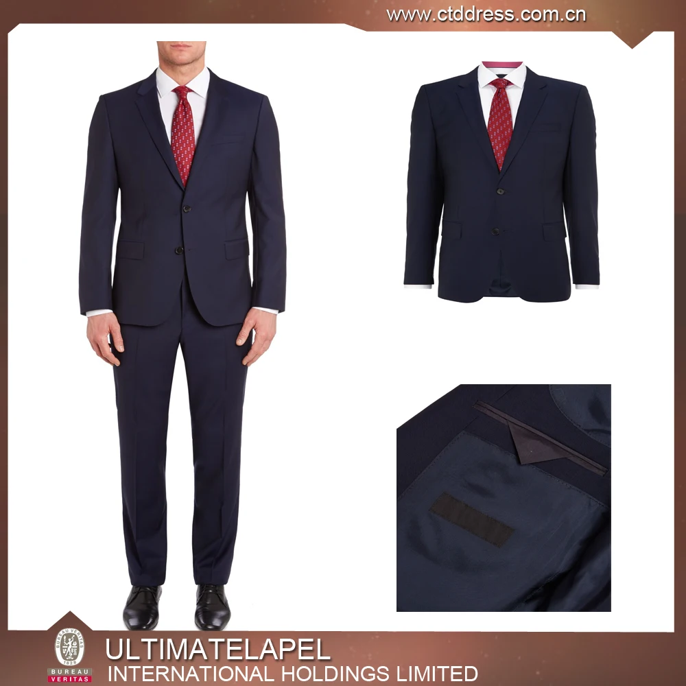 China Men Suit Factory Bespoke Rm1512 Three Piece Formal More Details