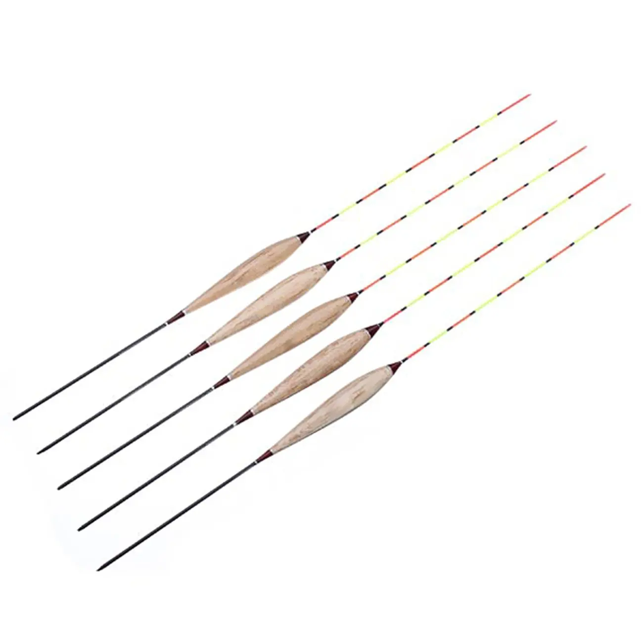 5PCS Balsa Wood Fishing Floats Fish Drift Fishing Accessories