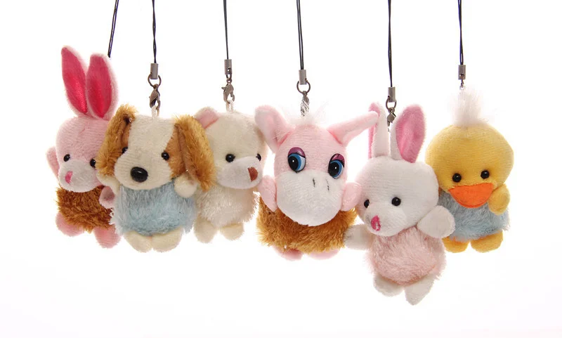 mini stuffed animal keychains