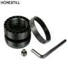 Aluminum /Steel Barrel Nut with Steel Jam Nut Ring for Free Float Quad rail .223/5.56
