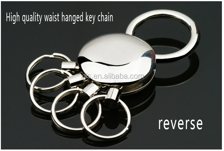 4 loops waist hanged keychain detachable key chain key holder creative keychain 