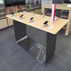 modern furniture china electronic showcase display counter mobile phone shop interior design