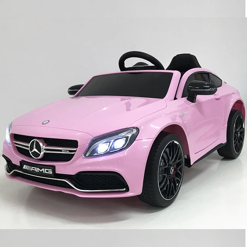 pink battery powered car