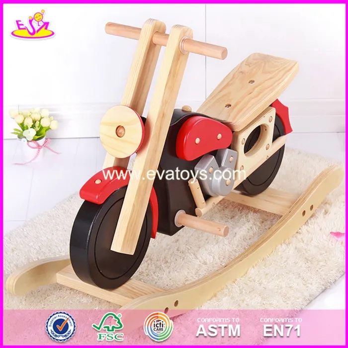 wooden ride in car