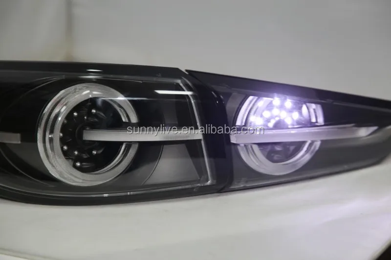 LED rear light  For MAZDA 3 Axela Sedan LED Strip Tail Lamp 2015 Clear cover TW