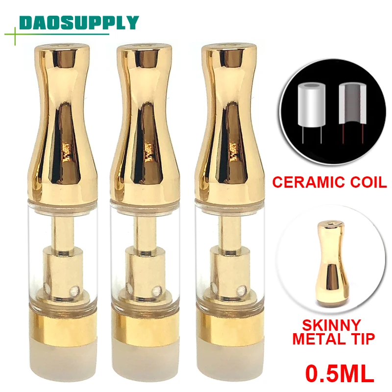 Gold Skinny Round Cartridge