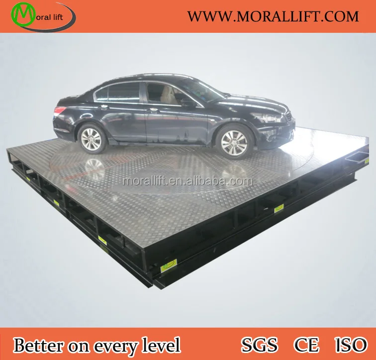 4.5m Diameter Rotary Car Turntable Electric Rotating Platform - China Car  Lift, Car Parking Lift
