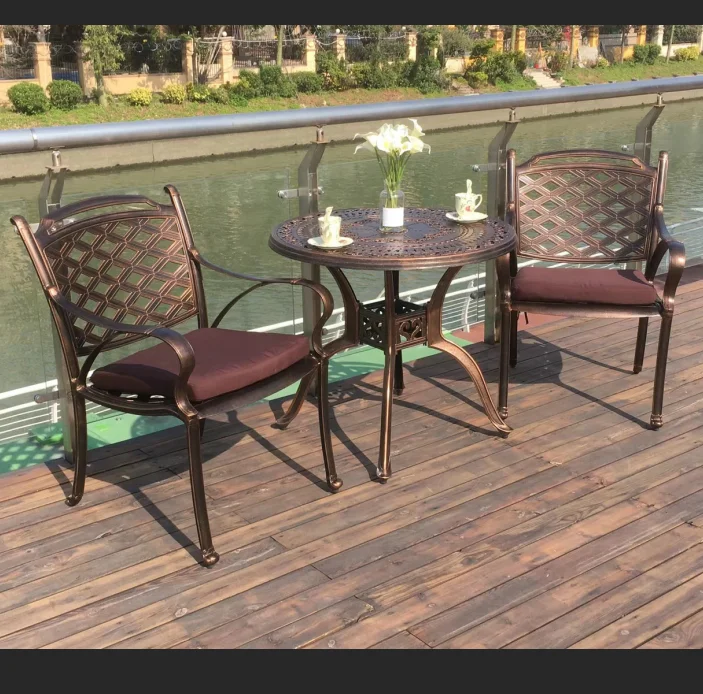 Cheap Dubai Dining Table And Chairs Second Hand Garden Aluminum