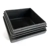 Injection mould end caps for large steel pipe