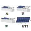 Ground Solar Mounting System With Helical Ground Screw Piles for Foundation of Solar PV System