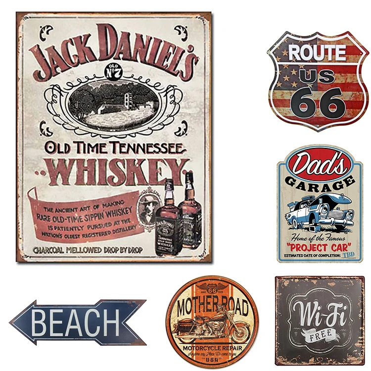 Antique Metal Signs