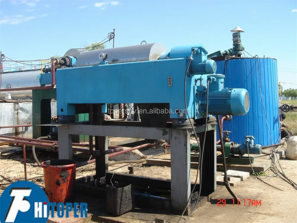 Continuous Deposition Decanter Centrifuge For Wastewater Treatment From