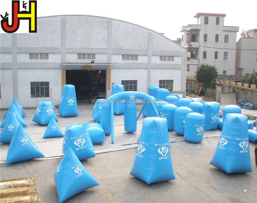 44 Unidades Bunkers Inflables Del Paintball Para El Shooting Del