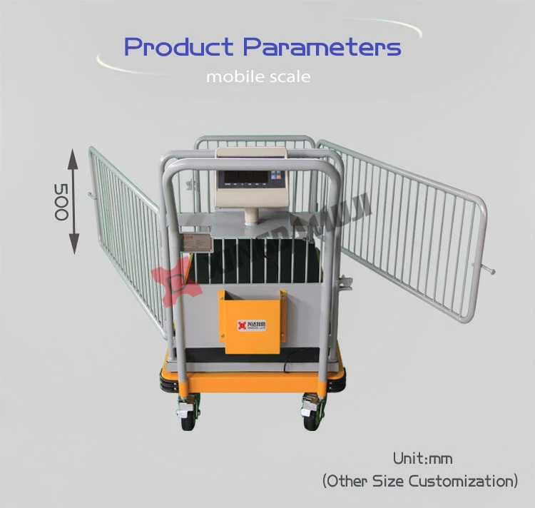 Livestock Pig Weighing Scale Weighing Scale For Pig Removable Trolley