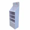 Custom Print Candle Retail Supermarket Paper Floor Display Stand