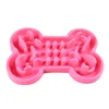 Attractive Fun Silicone Slow Eating Feeder Portable Pet Dog Bowl For Chew Proof Slow Feed Dog Bowl