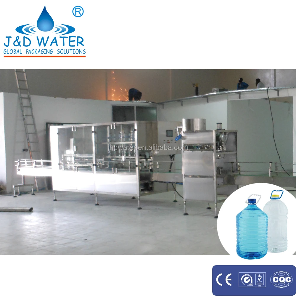 Customer demand production Factory sale 5 liter mineral water filling machine