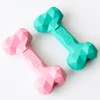 Pet Cleaning Accessory Pet Bone Chew Toy Natural Rubber Bone For Dog