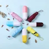 Wholesale Unique Compact Travel 5 Fold Advertising Mini Capsule Pocket Umbrellas