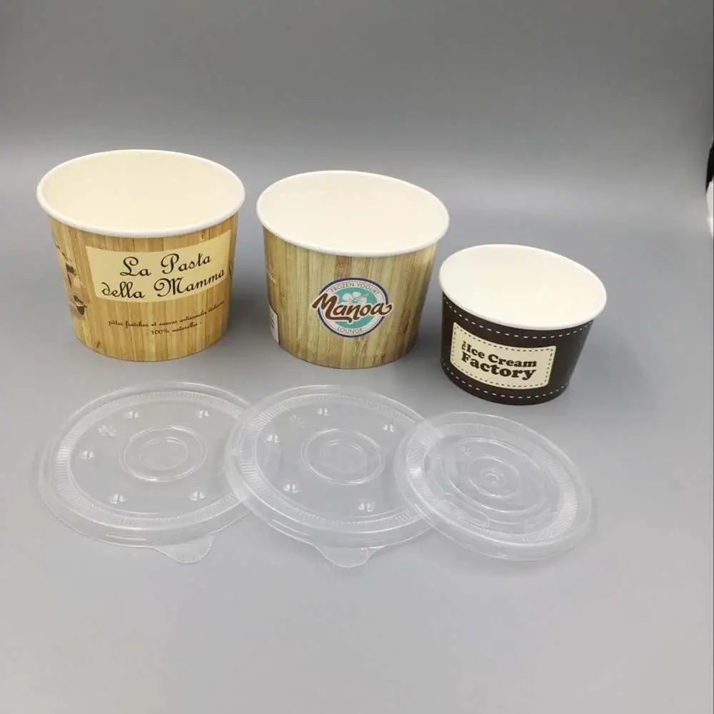 disposable ice cream cups