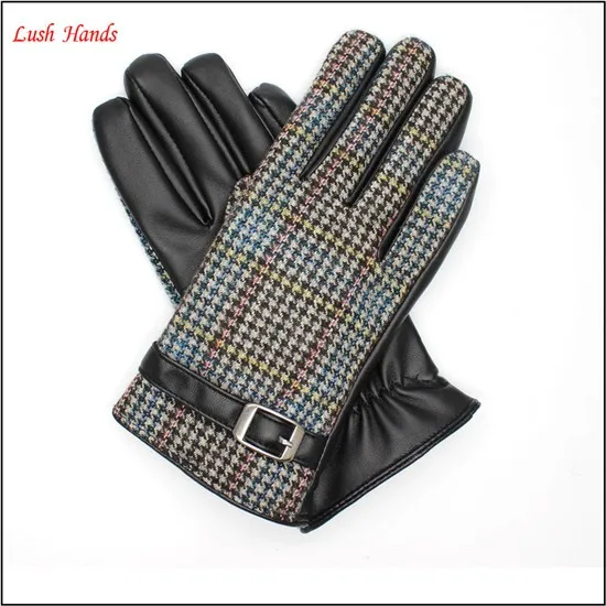 Manufacturer's wholesale price of PU leather gloves of the Parent-child gloves
