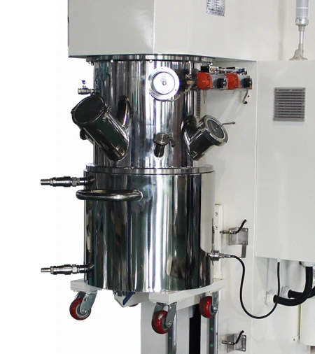 Lab Liquid silicone rubber planetary dispersing power mixer