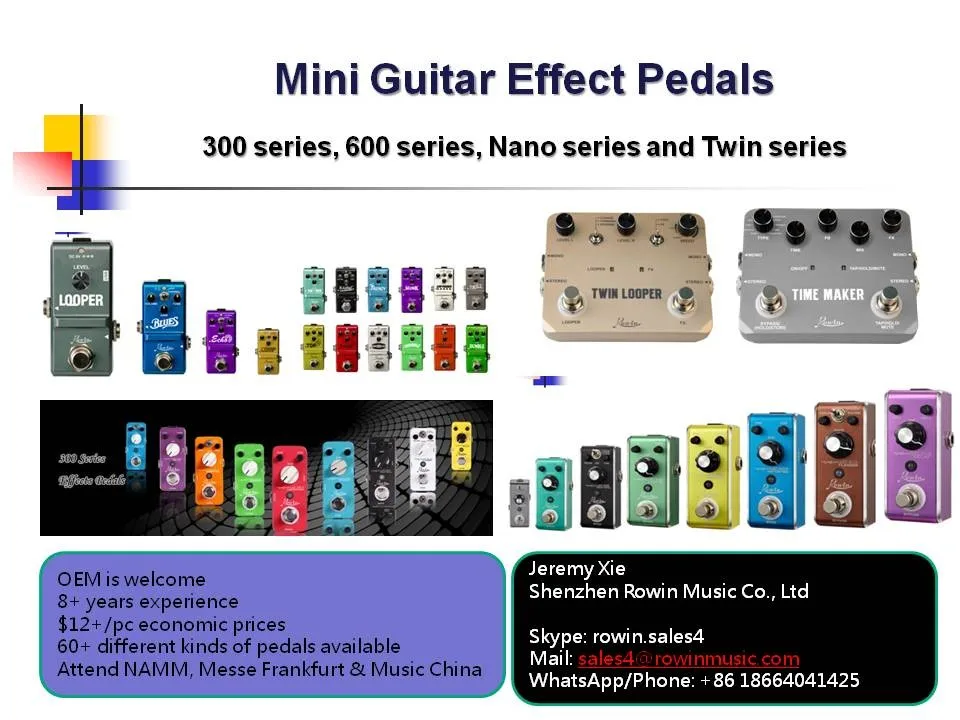 12+ Price Rowin Mini Guitar Effect Pedal Buy Mini Guitar Pedal