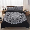 Print polyester home bedding sets