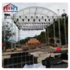 Customized 300*300 Sleeve Curved Truss Booth Roof System Truss For Advertising Truss System