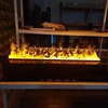 artificial flame only single color 1400mm 3D water steam simulaition fire electric fireplace without color changing function