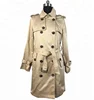 Female Spring Autumn Waists Casual Coat Women Fashion Long Jacket Khaki Trench Coat