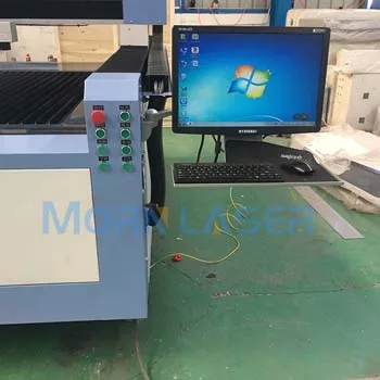 MORN big size metal sheet cylinder tube fiber laser marking engraving machine