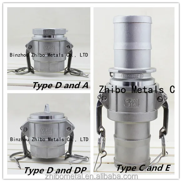 Stainless Steel Camlock Co<em></em>nnector in fittings