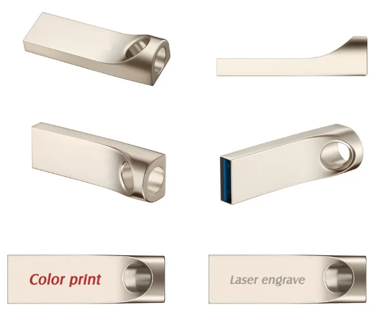 批量廉价迷你金属u盘2gb 4gb 8gb 16gb pendrives定制徽标快速写入速度和读取速度