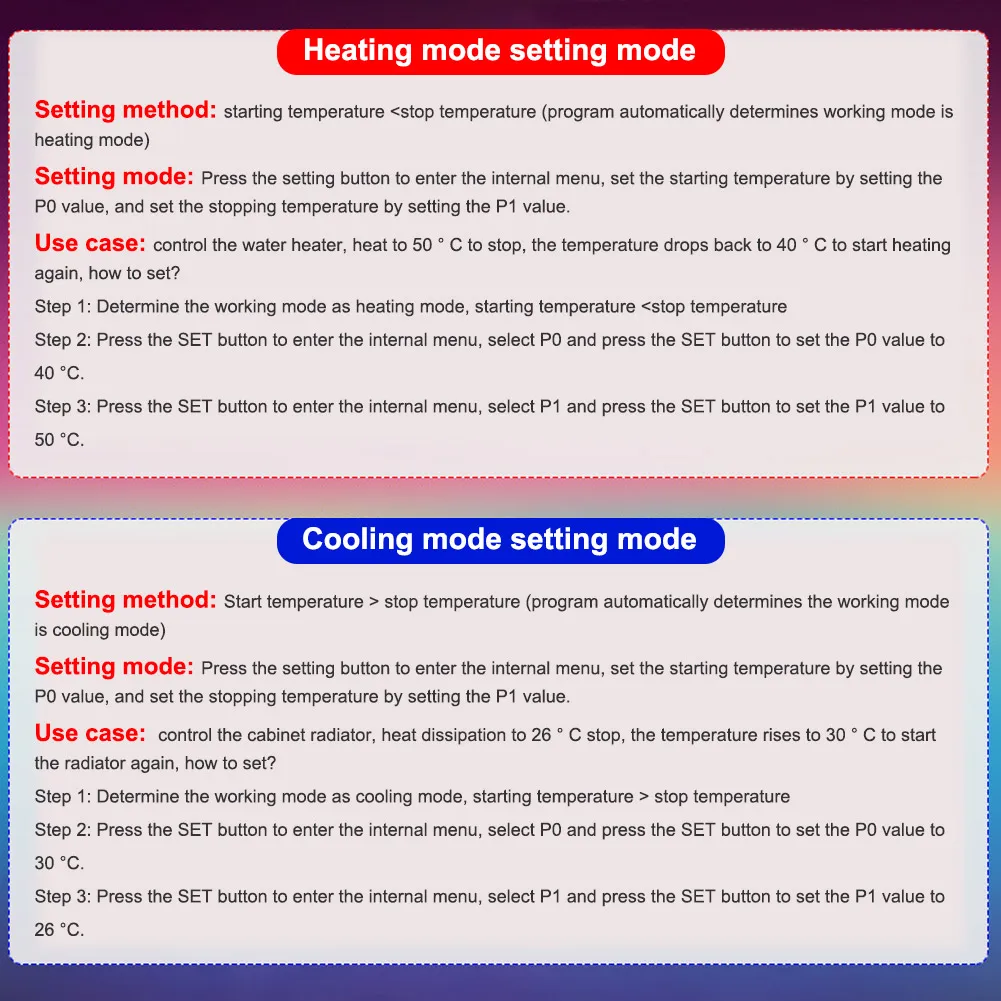 Digital Electronic Temperature Controller Switch Accuracy 0.1 for Hatching Seedling Microcomputer Controller