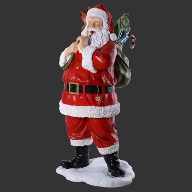 Outdoor Large Christmas Resin Decoration Ornaments Life Size Santa Claus Statue For Sale Buy Santa Claus Statue Christmas Resin Decoration Resin Christmas Ornaments Life Size Santa Claus Statue Christmas Life Size Statues
