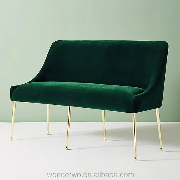 Elowen Banquette Booth Seating Navy Sofa Emerald Green ...