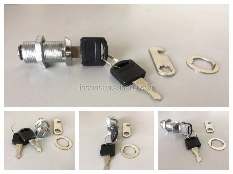 Linsont Mailbox Camlock Metal Key Replacement Locks For File