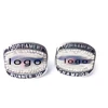 OEM design stainless steel custom logo usa baseball champion rings 2017 state runner up rings