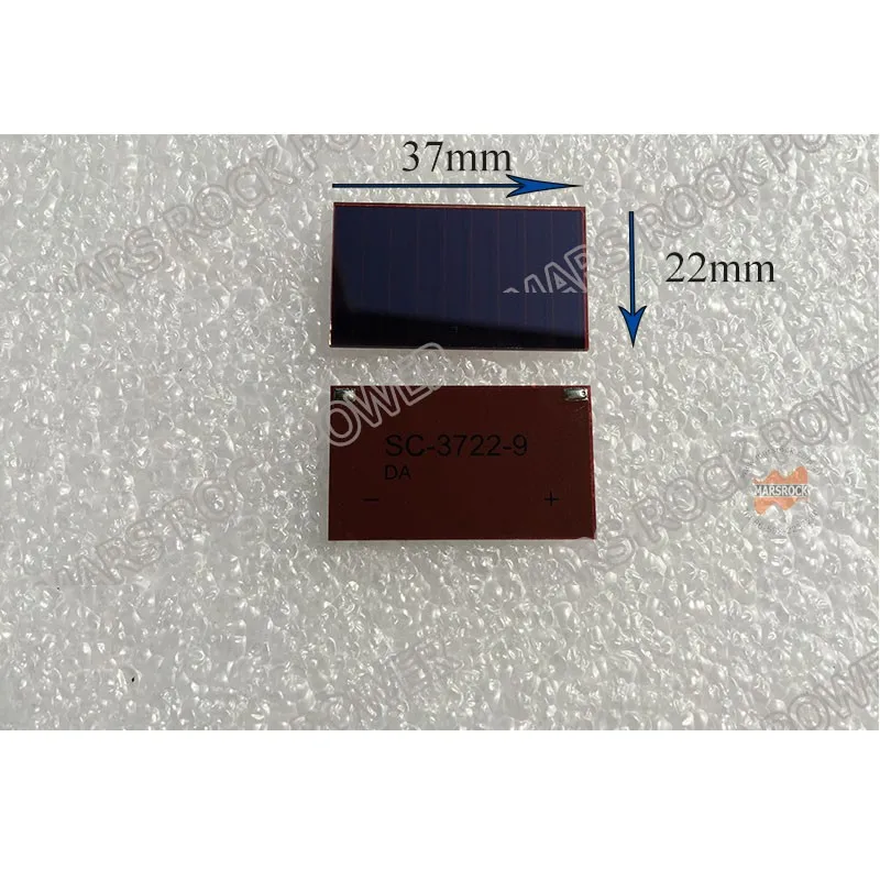 Solares de Silício Amorfo de Película Fina para o Interior do Produto Ito de Células Luz Vidro Calculadora Brinquedos 0-3 Bateria 37x22mm 3.5 v 5ua Dim Renovação da Casa
