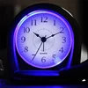 Bm12302 snooze LED light Increasing volume plastic vintage analog clock wecker